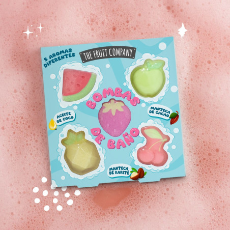 Pack 5 Bombas de baño TFC