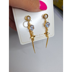 Pendientes con cadenita