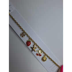 Pulsera de Frutas en Acero