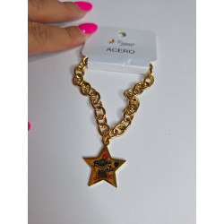 Pulsera Buena suerte Acero