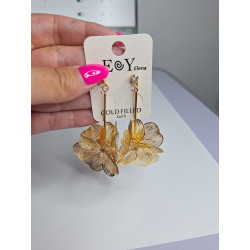 Pendientes Largos Flor
