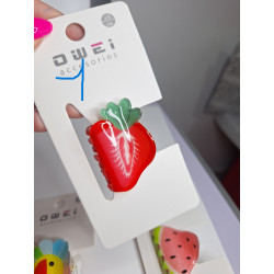 Pinzas para el pelo Frutales