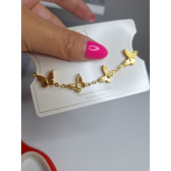 Pulsera Mariposas Acero