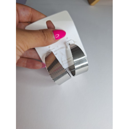 Pendientes Aros Acero