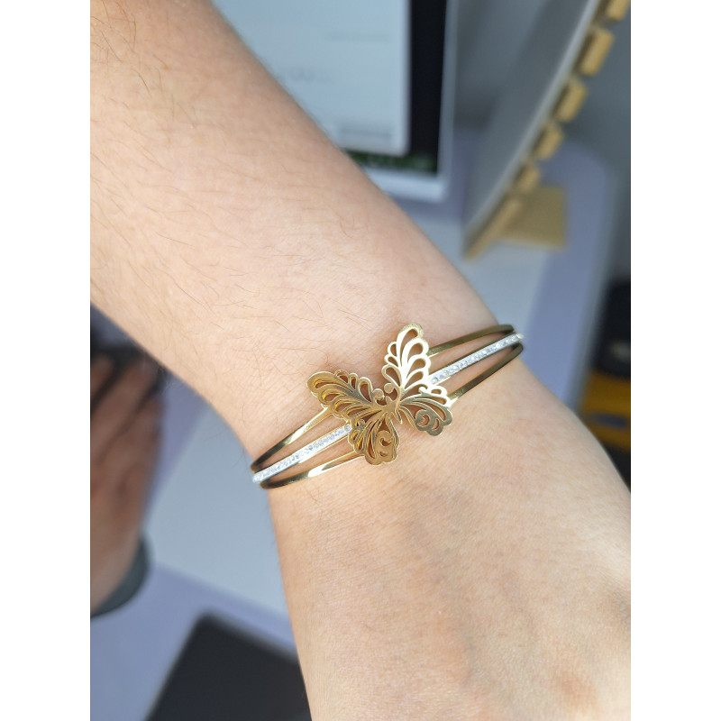 Brazalete Mariposa Acero Brazalete Mariposa Acero