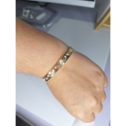 Brazalete Gotas Acero