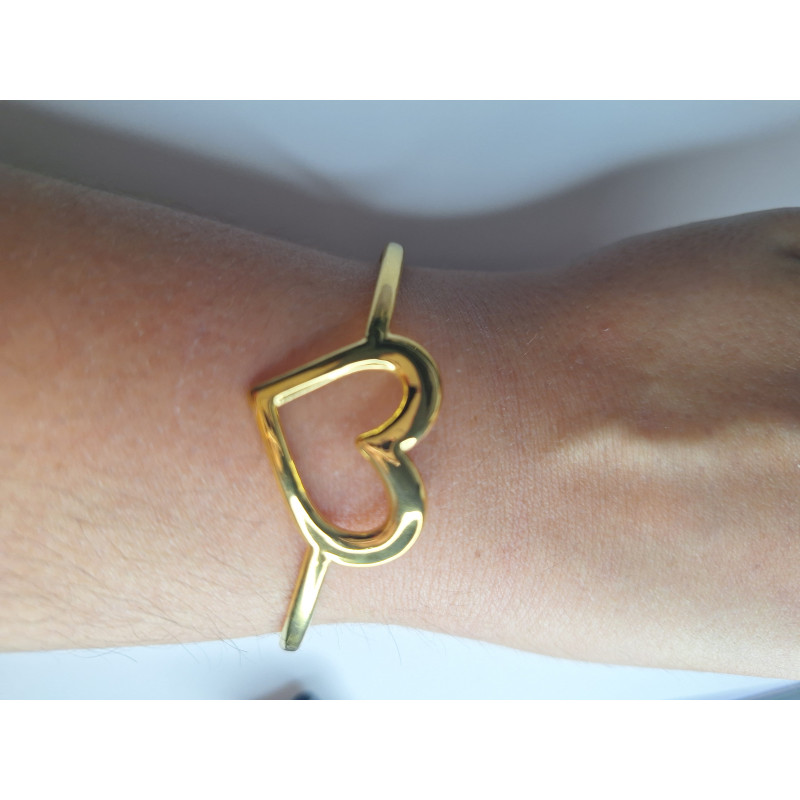 Brazalete Corazon Acero Brazalete Corazon Acero