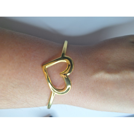 Brazalete Corazon Acero