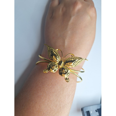 Brazalete Mariposa 2 Acero