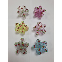 Pinza Flor cereza