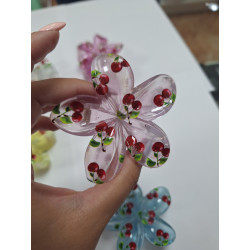 Pinza Flor cereza