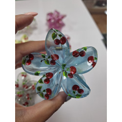 Pinza Flor cereza