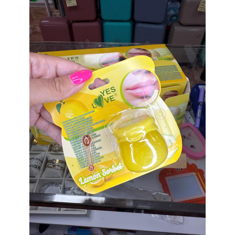 Mascarilla de labios hidratante de limón Mascarilla de labios hidratante de limón