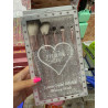 Set de brochas con neceser