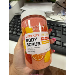 Exfoliante de limón, naranja y fresa. 265 ml