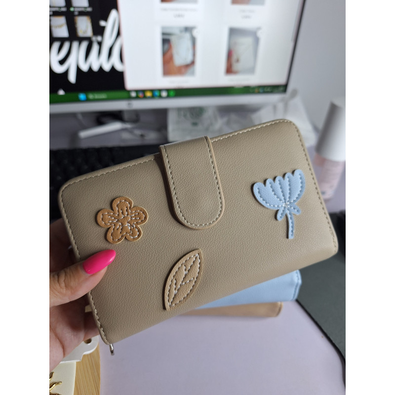 Monedero Flor