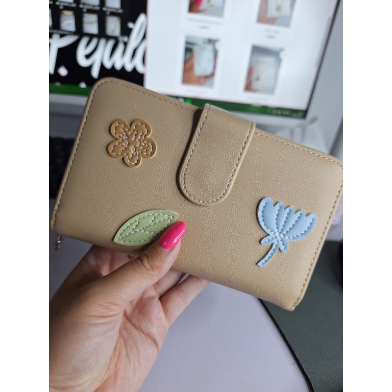 Monedero Flor