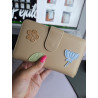 Monedero Flor