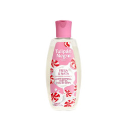 Aceite corporal Fresa y nata 200 ml