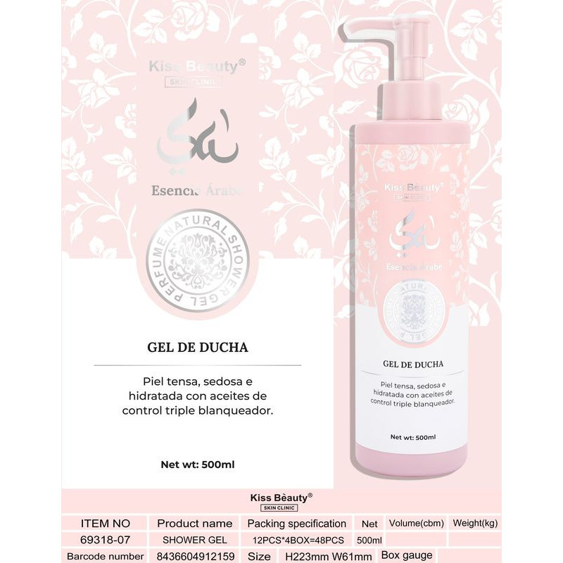 Gel de ducha 500 ml