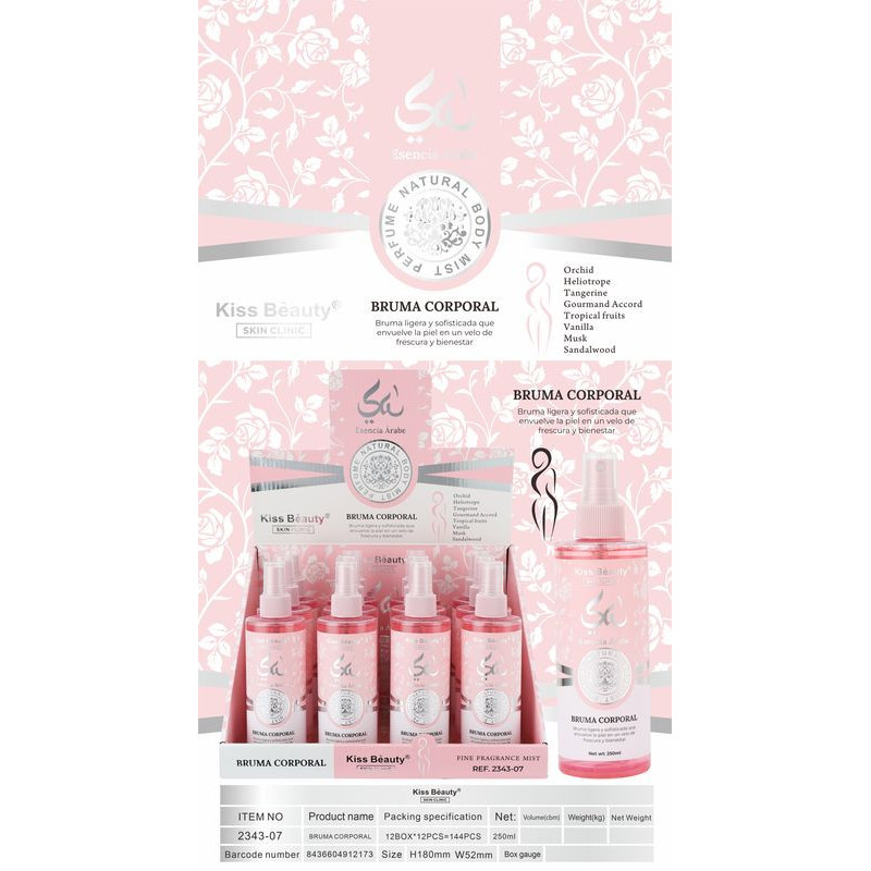 Bruma corporal 250 ml