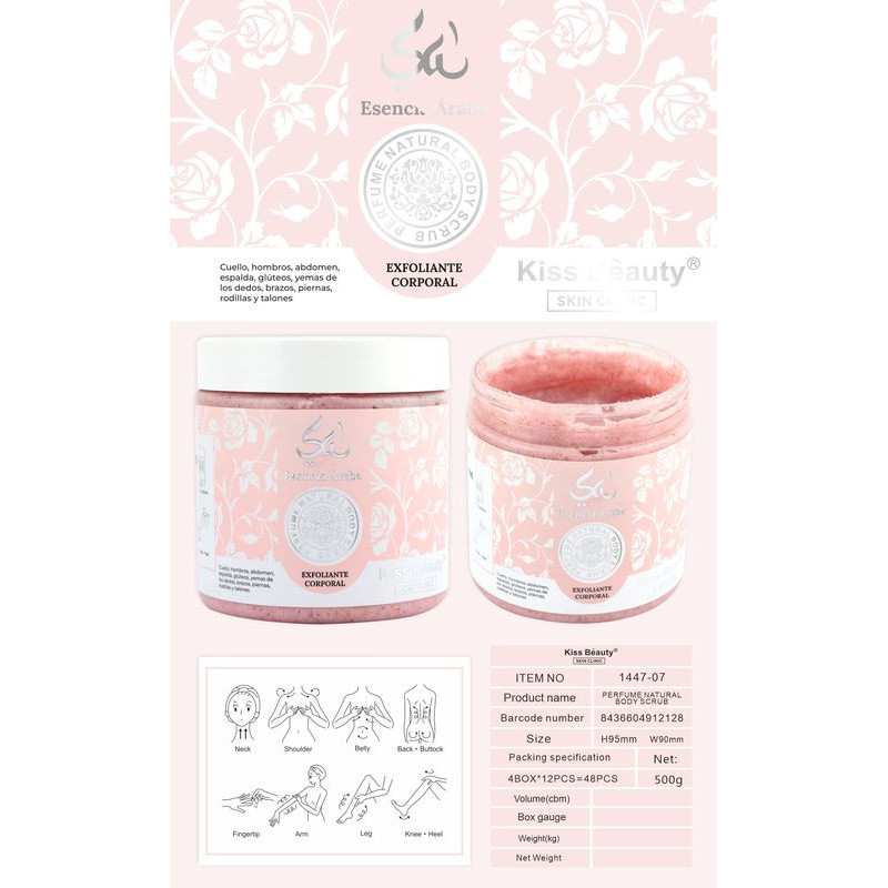 Exfoliante corporal 500 g Exfoliante corporal 500 g