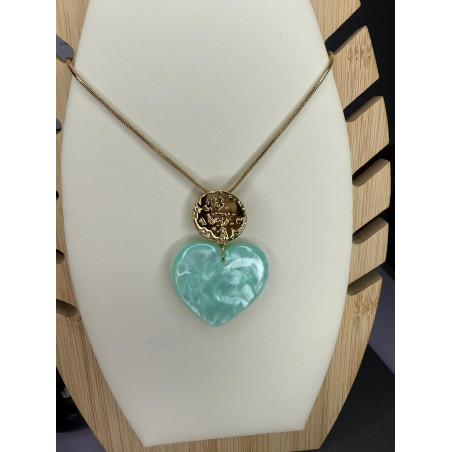Collar Corazon Acero