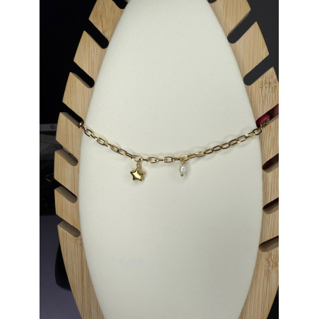 Pulsera estrella Acero