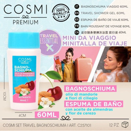 Espuma de baño de viaje 60 ml