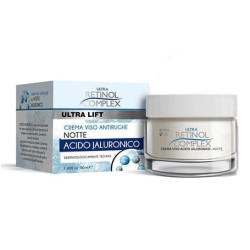 Crema Facial De noche Antiarrugas con acido hialuronico 50 ml