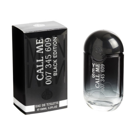 Call me black edition 100 ml Hombre