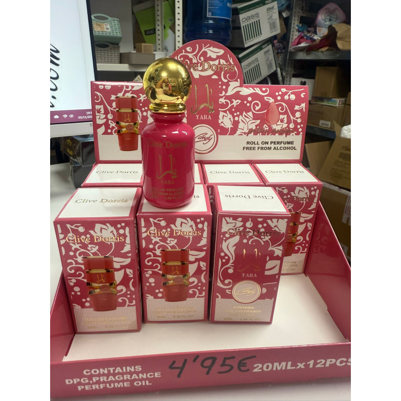 Perfume en Roll on Yara Candy