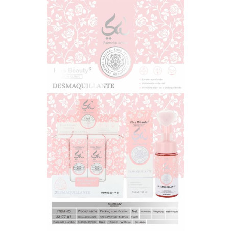 Desmaquillante con Esencia Árabe 150 ml