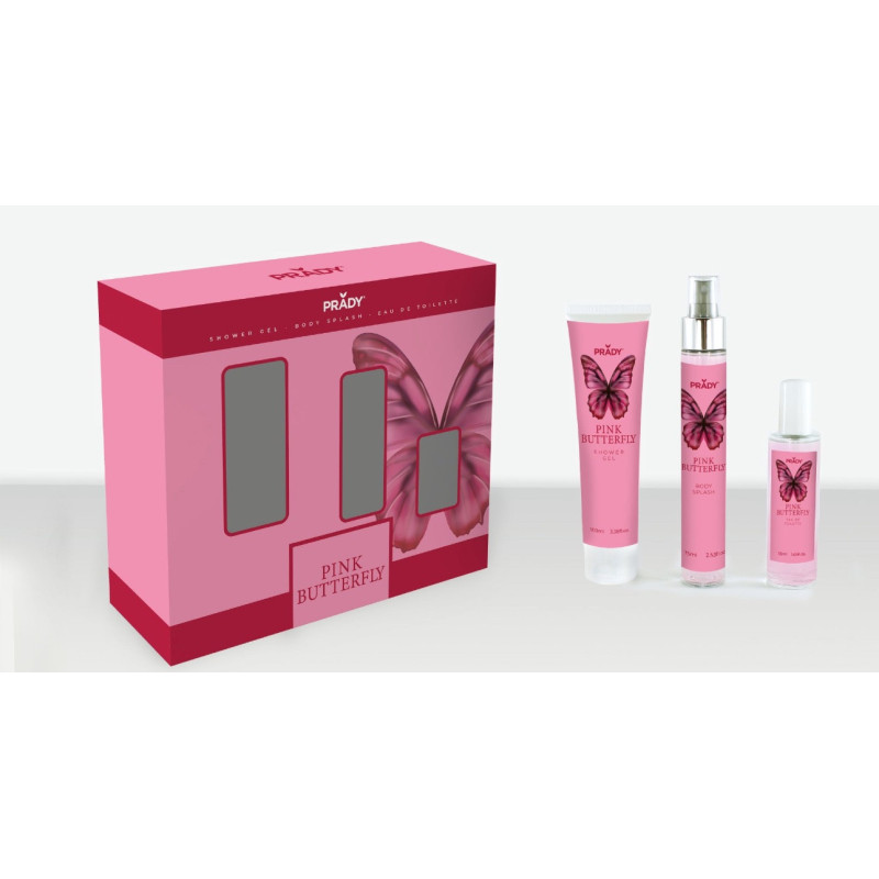 Body care pink Butterfly