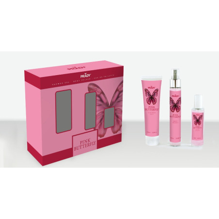 Body care pink Butterfly