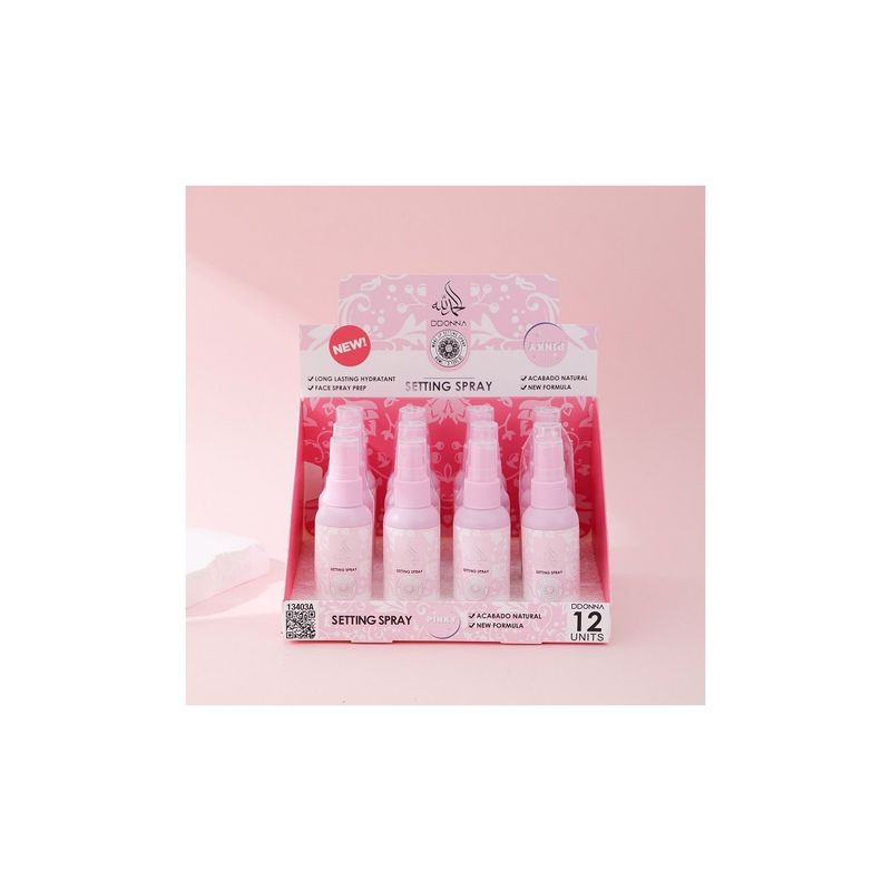 Bruma Facial y fijador de maquillaje pink