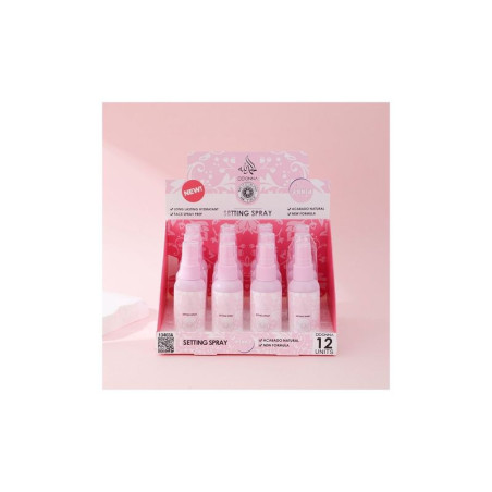 Bruma Facial y fijador de maquillaje pink