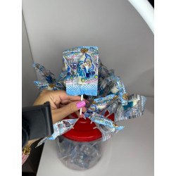 Piruleta pitufo 3D Azulito