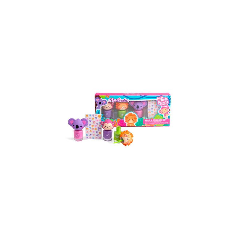 Set de uñas y pegatinas