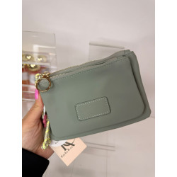 Monedero dos cremalleras