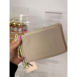 Monedero dos cremalleras