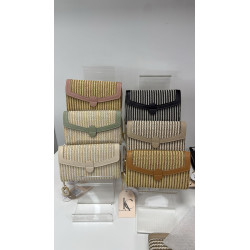 Cartera Rafia Mediana