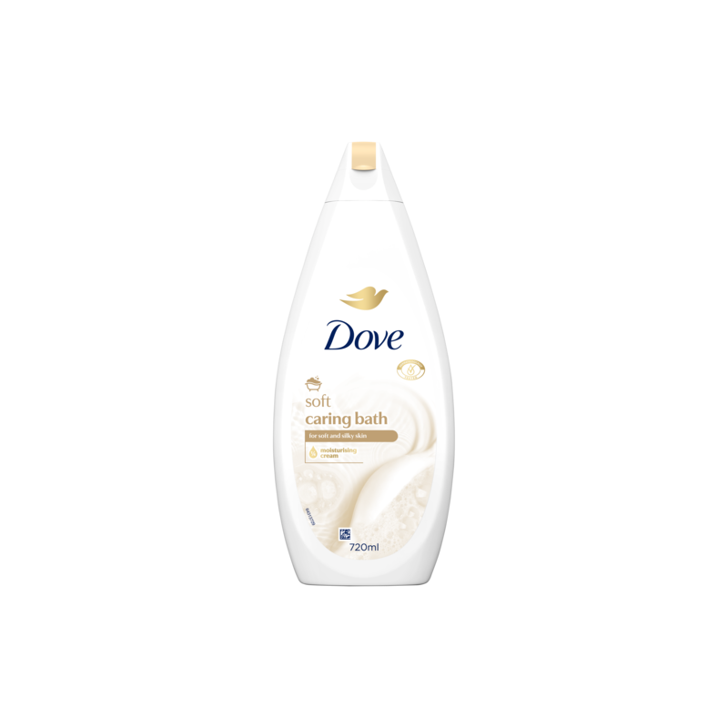 Dove Gel de Baño Seda Nutritiva, Con crema hidratante 720ml