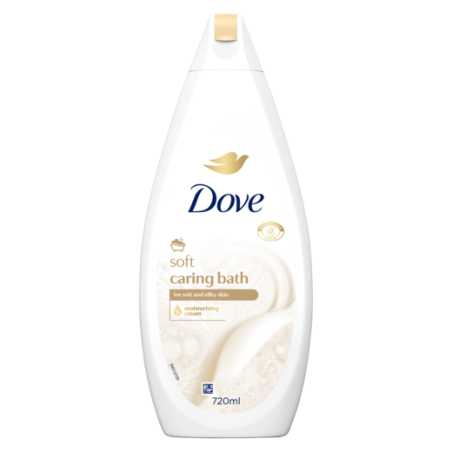 Dove Gel de Baño Seda Nutritiva, Con crema hidratante 720ml