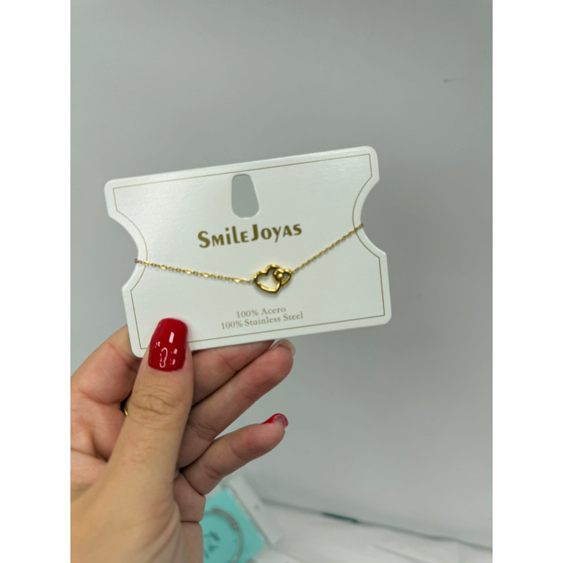 Pulsera Corazones 5
