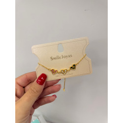 Pulsera Corazones 2