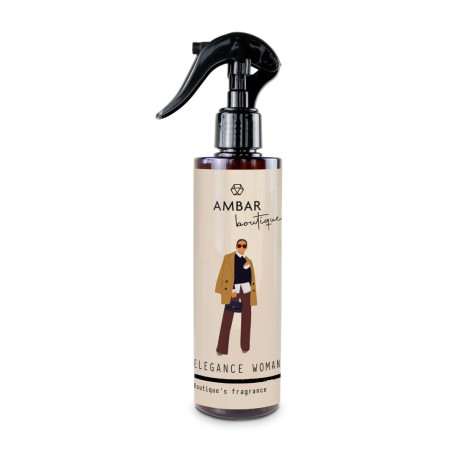 Room Spray Elegance woman ambar Boutique 250 ml
