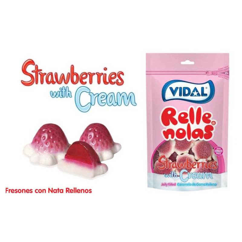 Freso9nes con nata rellenas 180 g