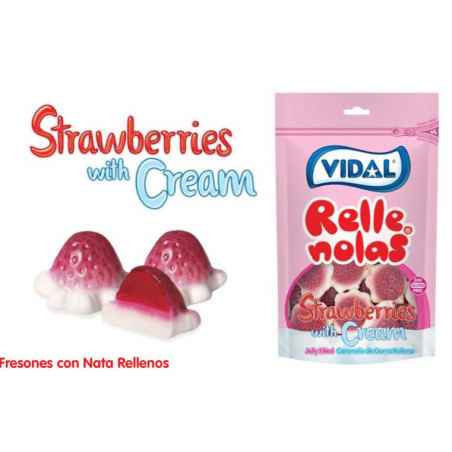 Freso9nes con nata rellenas 180 g