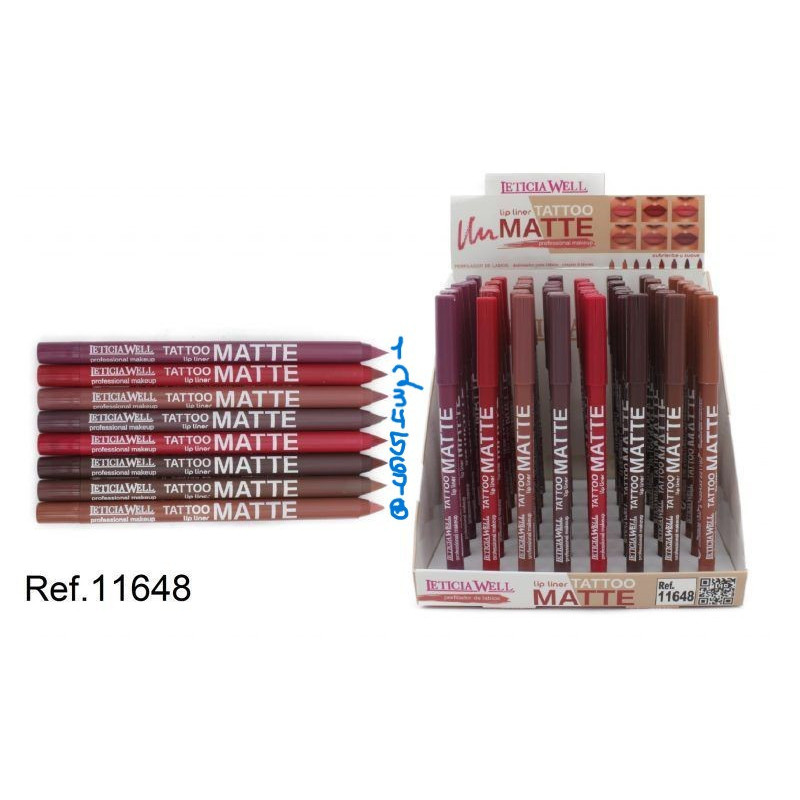 Perfilador labios tetto matte 8 colores